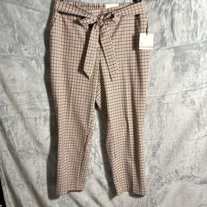 Jules & Leopold pants Jules & Leopold pull on‎ slim leg capri length size M NWT